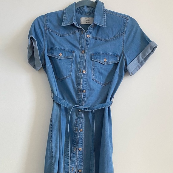 Denim Spring Dress - Picture 1 of 2